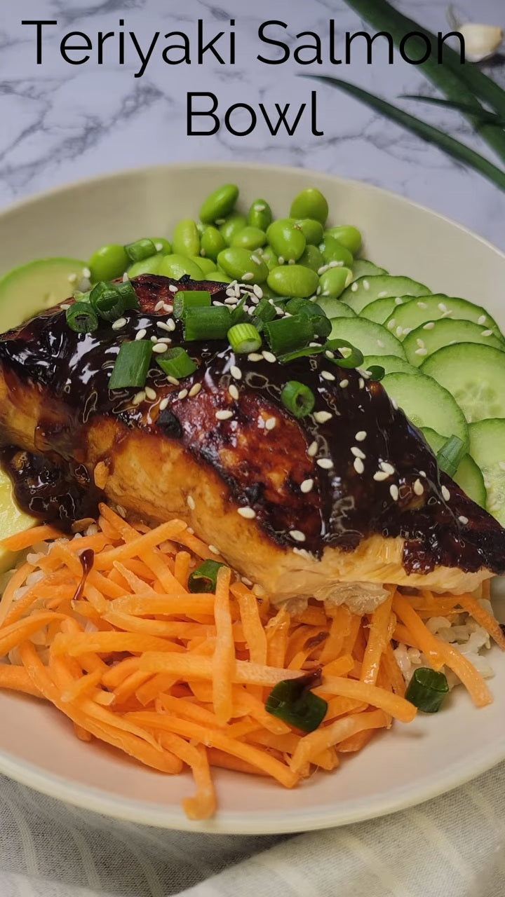 Teriyaki Salmon Bowl
