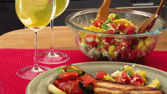 Mexican Tomato and Corn Salad