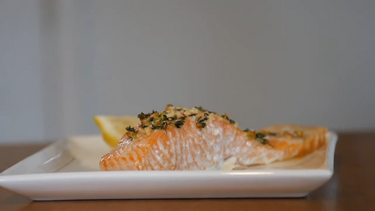 Baked Steelhead Trout