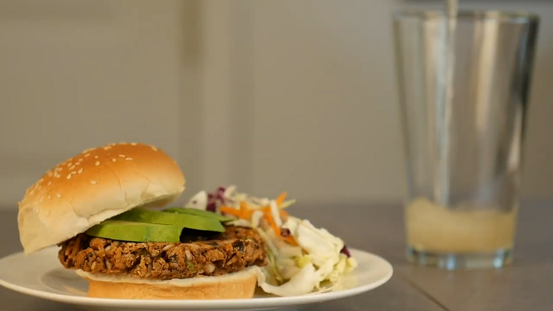 Vegan Black Bean Burgers
