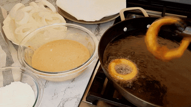 Beer Battered Onion Rings