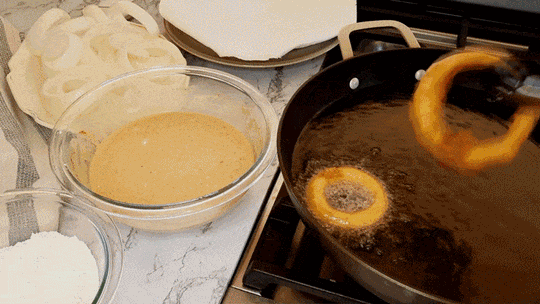 Beer Battered Onion Rings