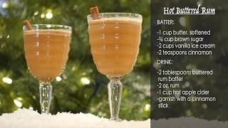 Hot Buttered Rum Cocktail