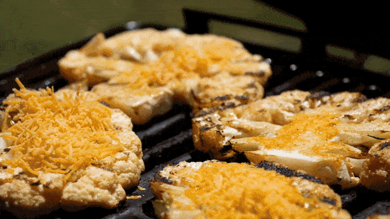 Loaded Grilled Cauliflower