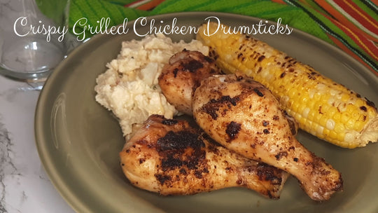 Crispy Grilled Chicken Drumsticks
