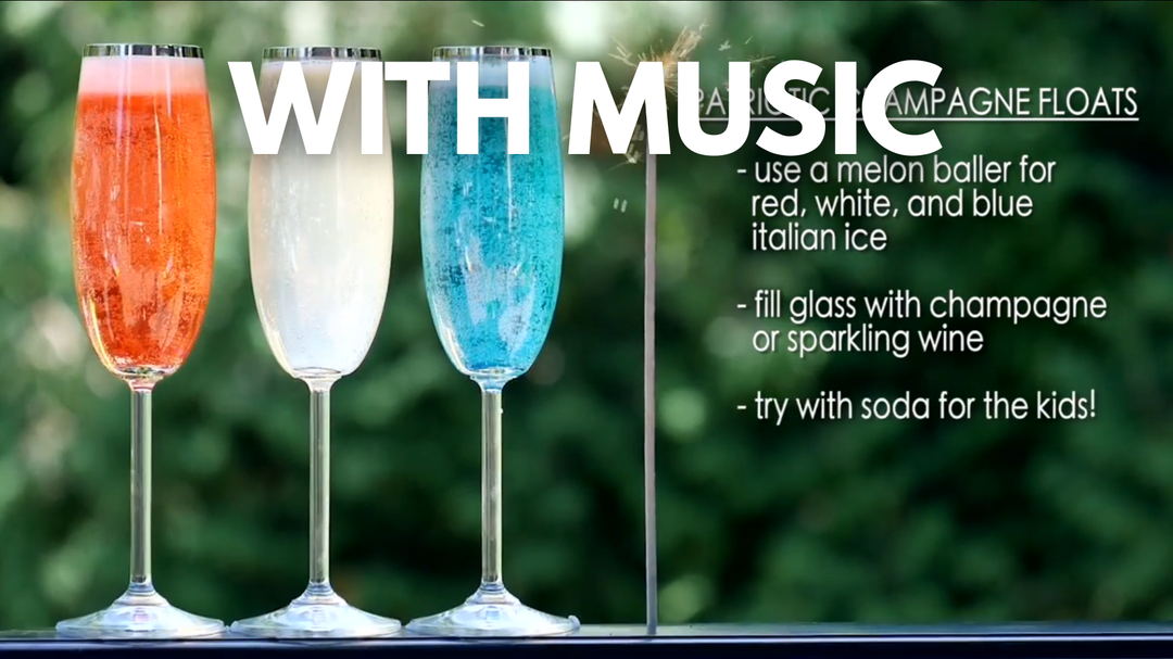 Italian Ice and Champagne