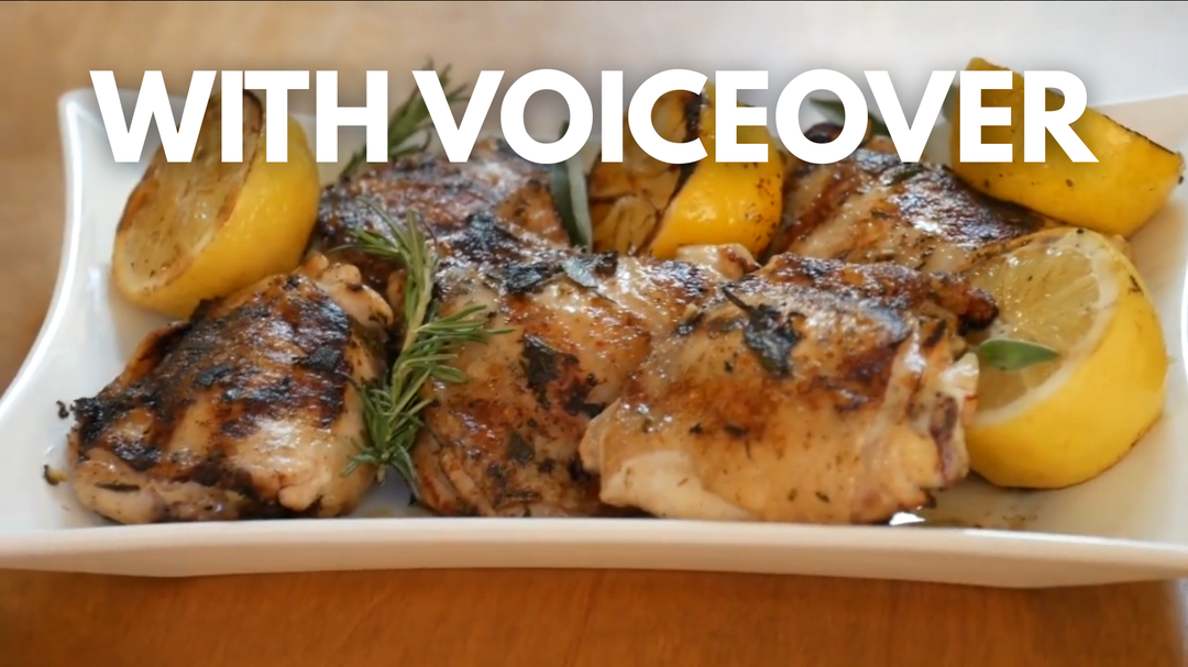 Lemon Grilled Chicken Thighs