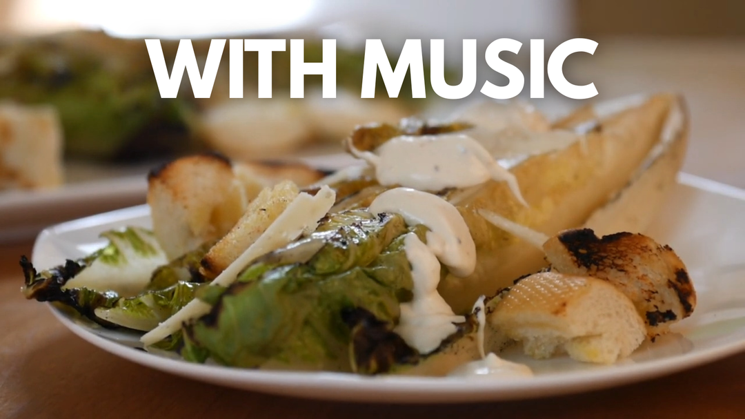 Grilled Caesar Salad