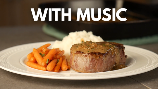 Beef Tenderloin with Herb Butter Sauce