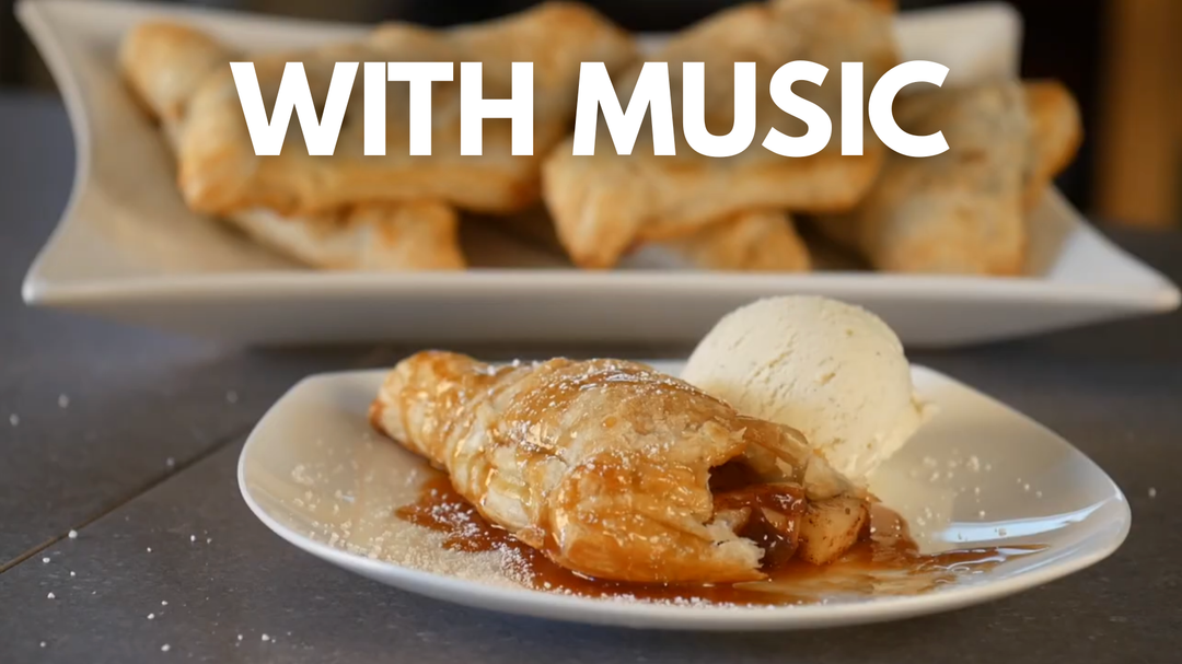 Salted Caramel Apple Turnovers