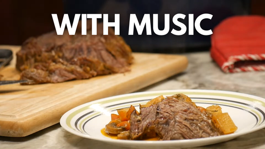 Beef Shoulder Roast with Vegetables and Beer