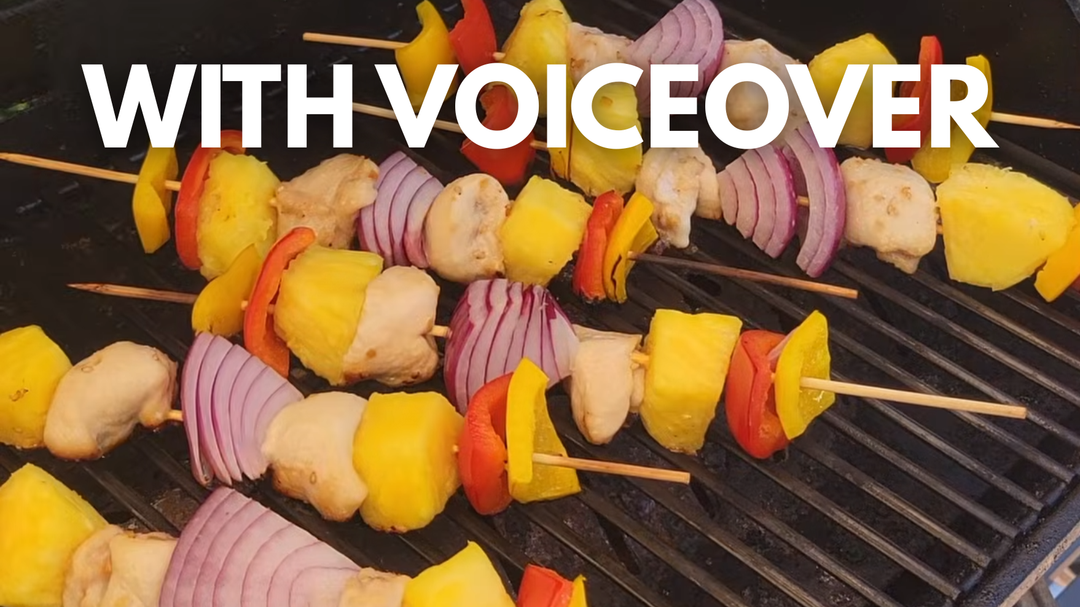 Hawaiian Chicken Pineapple Kabobs