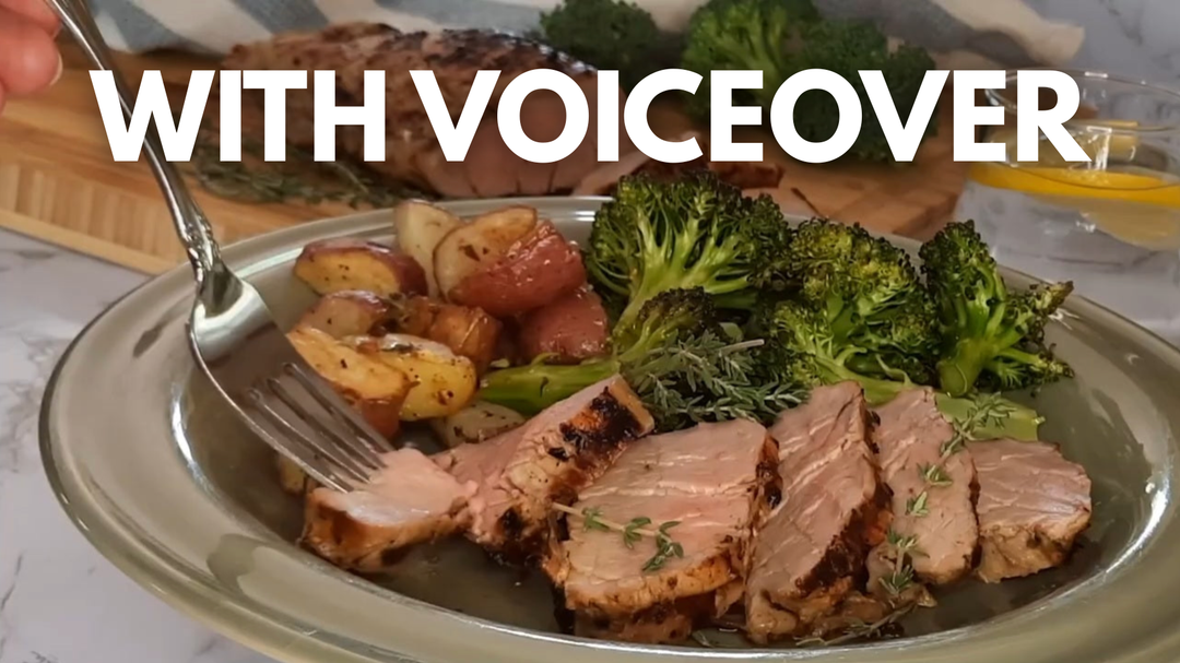 Grilled Marinated Pork Tenderloin