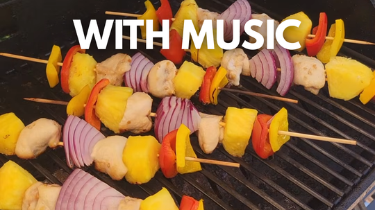Hawaiian Chicken Pineapple Kabobs