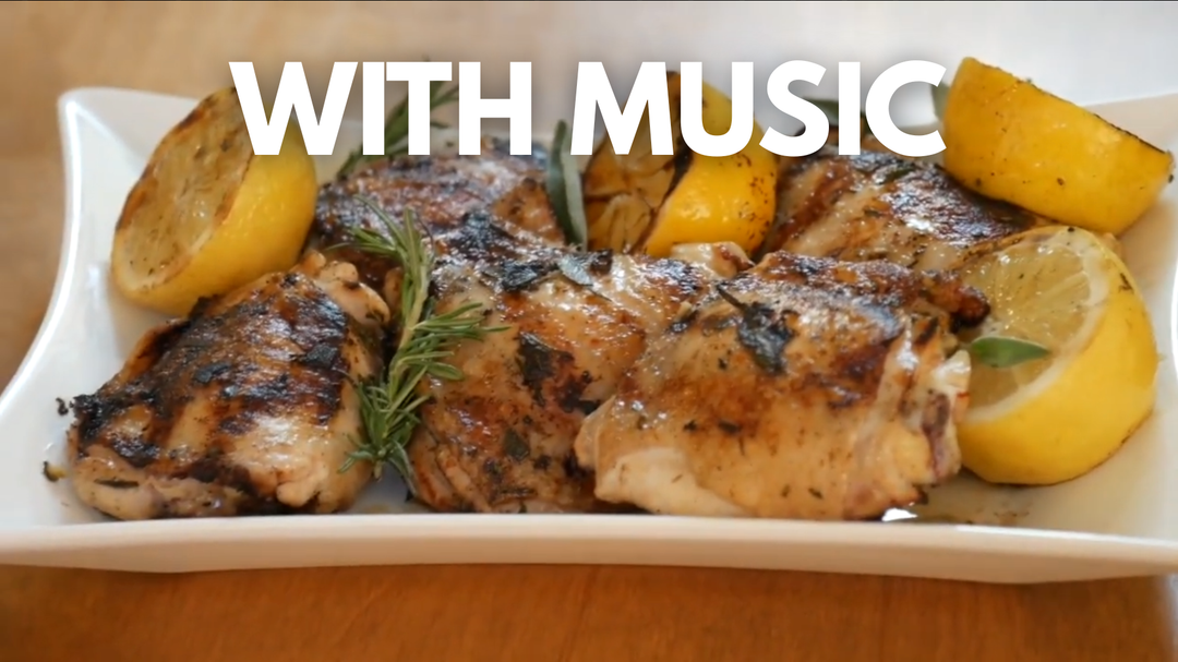Lemon Grilled Chicken Thighs