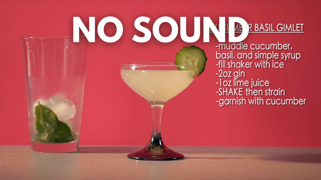 The Cucumber Basil Gimlet