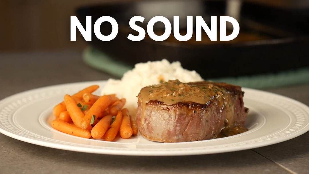 Beef Tenderloin with Herb Butter Sauce