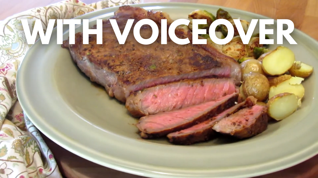 Chipotle Rubbed Strip Steak