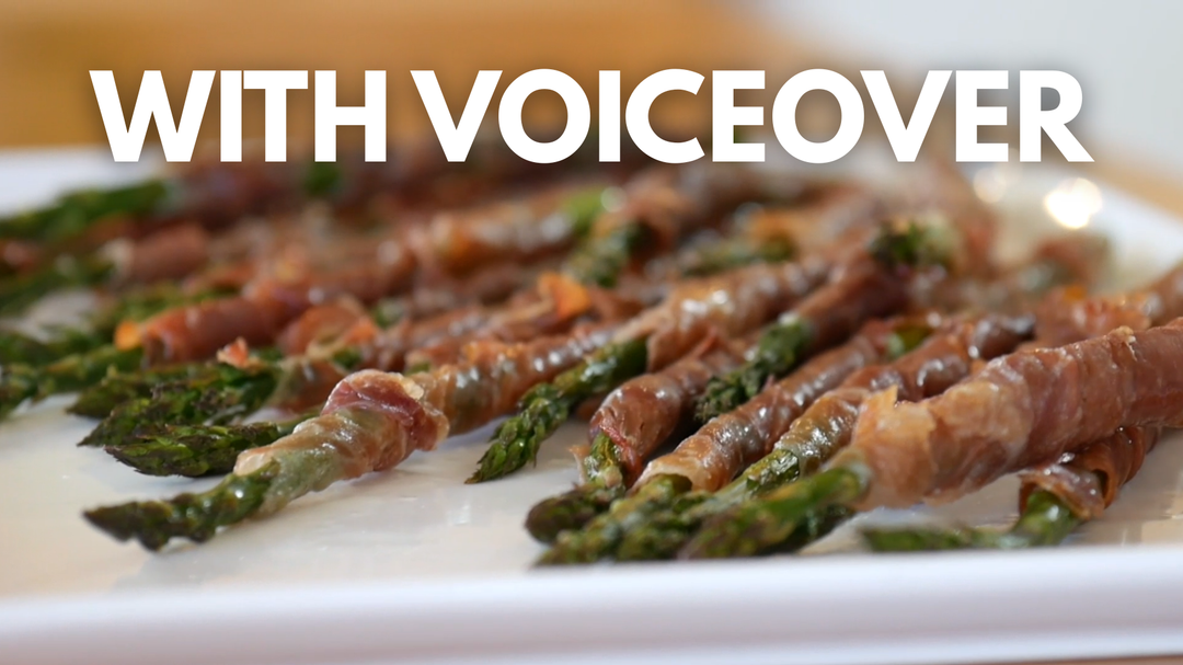 Asparagus Wrapped in Prosciutto