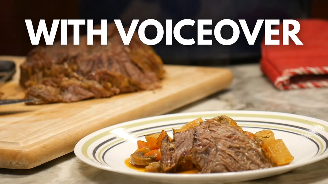 Beef Shoulder Roast with Vegetables and Beer