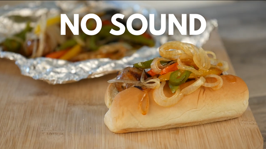 Foil Packet Sausage, Peppers, and Onions