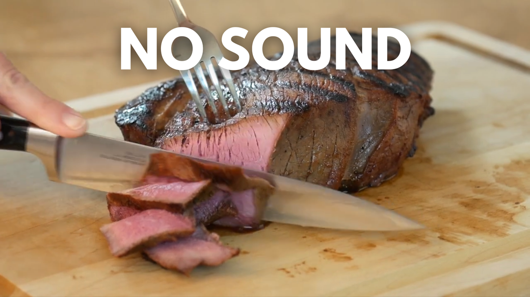 Grilled Top Round Roast