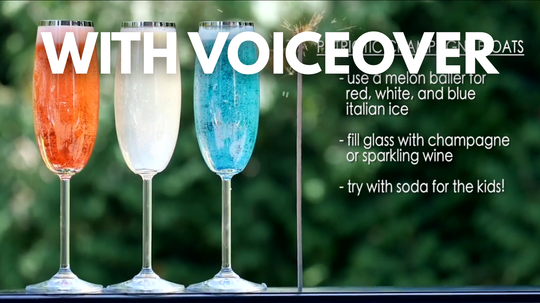 Italian Ice and Champagne