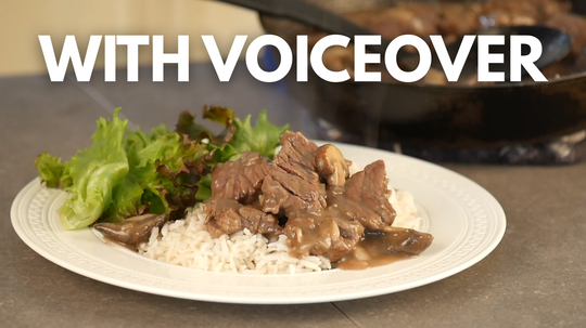 Beef Tips with Gravy