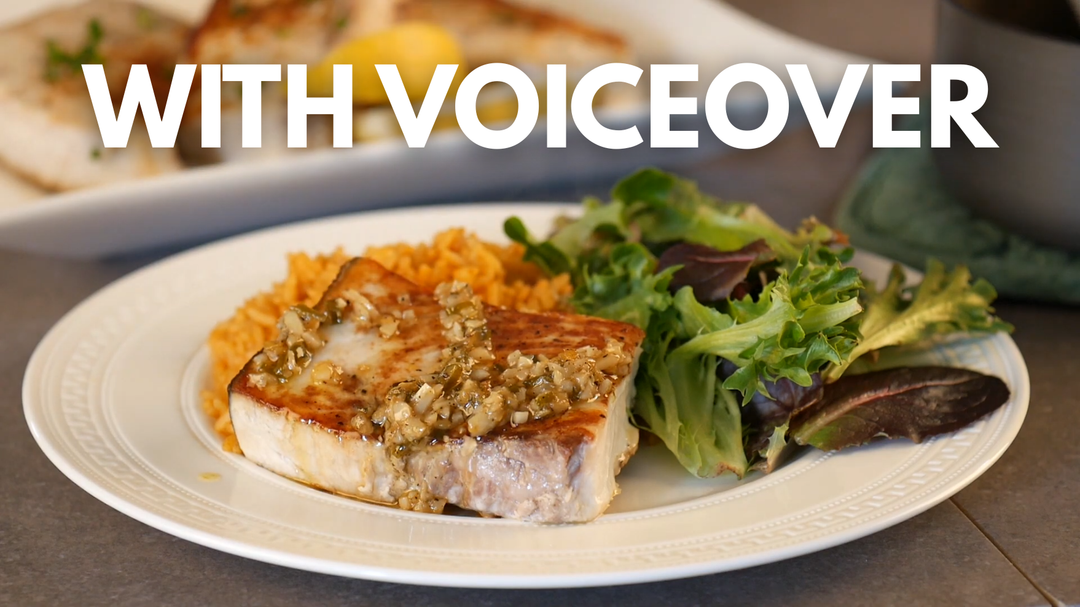 Lemon Garlic Swordfish