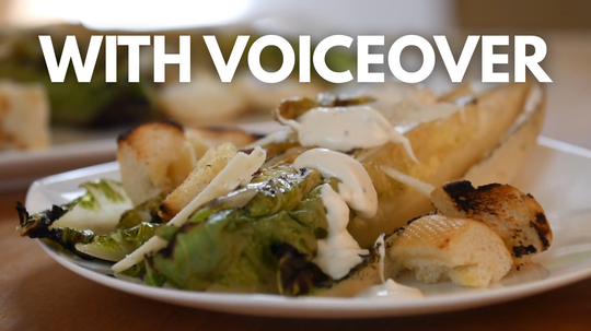 Grilled Caesar Salad