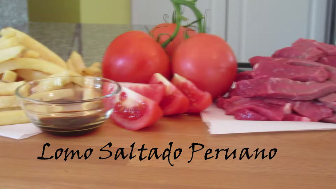 Top Round Peruvian Lomo Saltado