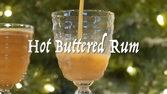 Hot Buttered Rum Cocktail