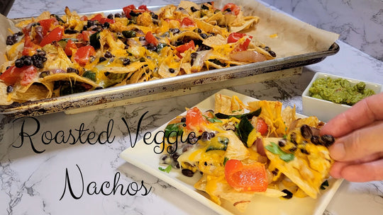 Roasted Veggie Nachos
