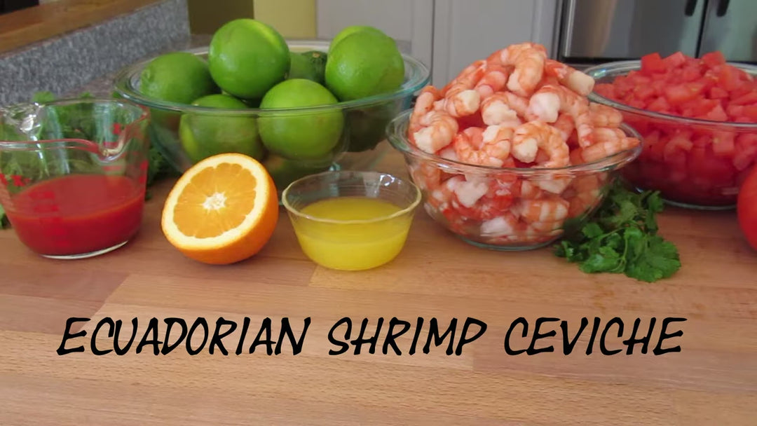 Ecuadorian Shrimp Ceviche