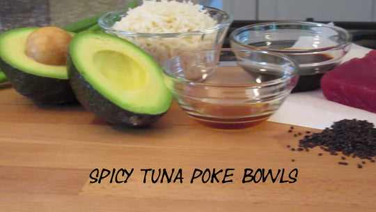 Spicy Tuna Poke Bowls