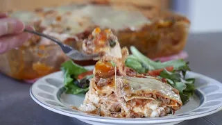 Beef and Sausage Lasagna