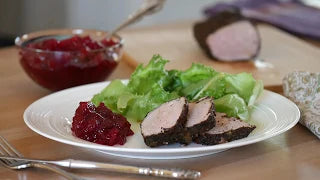 Coffee Crusted Pork Loin