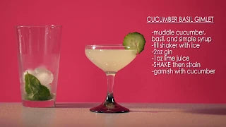 Cucumber Basil Gimlet