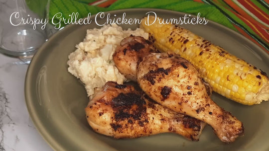 Crispy Grilled Chicken Drumsticks