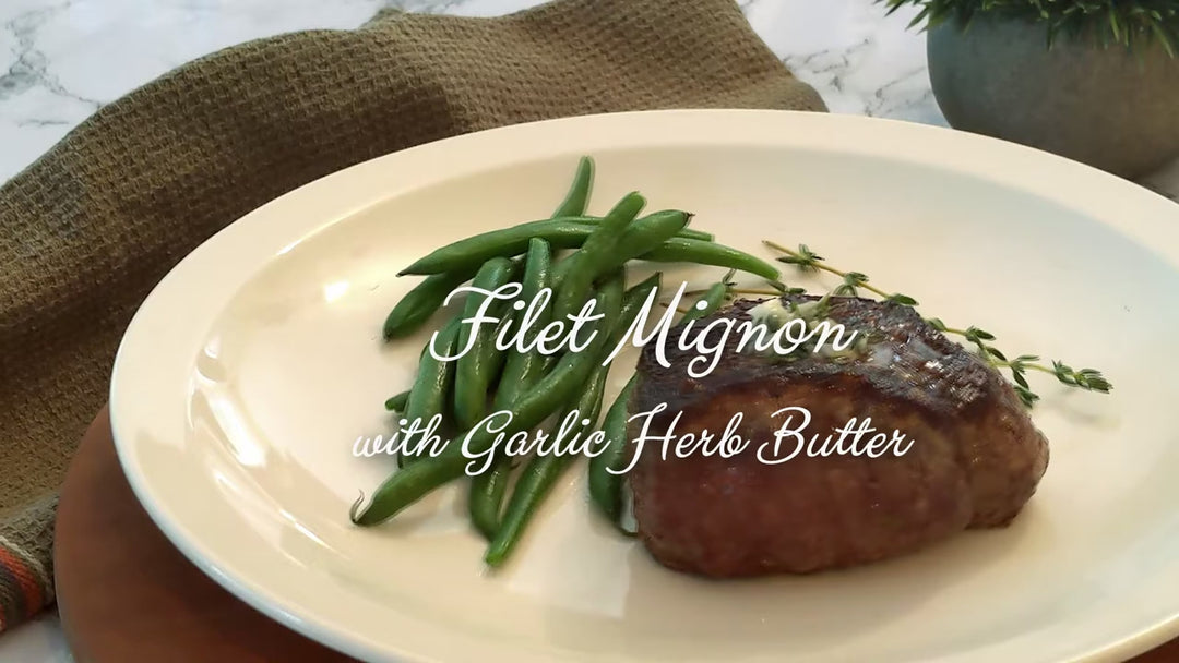 Filet Mignon with Compound Butter