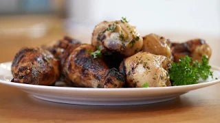 Grilled Chicken Drumsticks with Beer