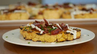 Loaded Grilled Cauliflower