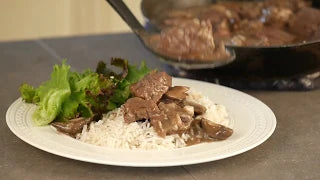 Beef Tips with Gravy