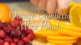 Orange Cranberry Wine Punch