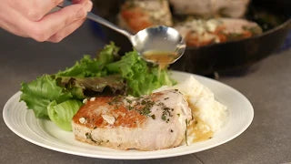 Rosemary Garlic Pork Chops