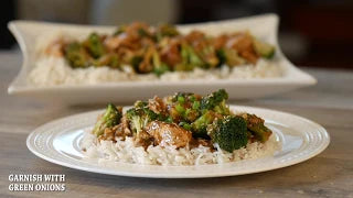 Sesame Chicken and Broccoli