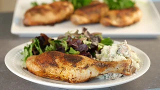 Spice Rub Chicken Leg Quarters