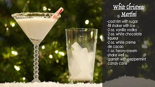 White Christmas Martini