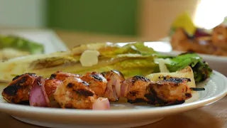 Yogurt Marinated Chicken Kebabs