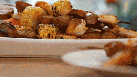 Shrimp Boil Skewers